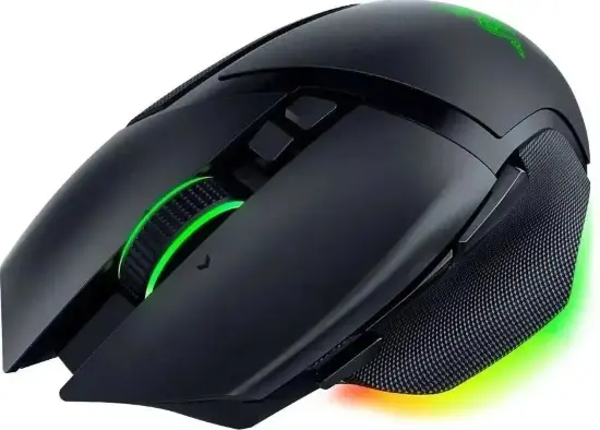 Мышь беспроводная/проводная Razer Basilisk V3 Pro 35K черный, 35000 dpi, радиоканал, Bluetooth, USB, кнопки - 11