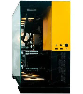 Игровой компьютер Зевс 3.0 Aqua Black/Yellow