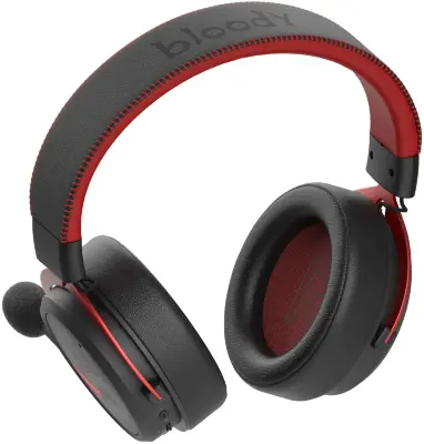 Наушники с микрофоном A4Tech Bloody MR590 Sports красный/черный