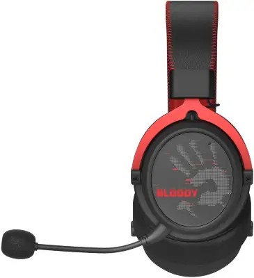 Наушники с микрофоном A4Tech Bloody MR590 Sports красный/черный